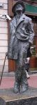 Άγαλμα του Τζ. Τζόϋς στο Δουβλίνο