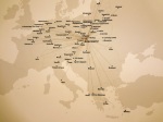 Αυτός ο χάρτης δείχνει από που μεταφέρονταν συλληφθέντες προς το Άουσβιτς. Ναι, και από την Ελλάδα. Από τη Θεσσαλονίκη, τη Ρόδο, την Αθήνα, την Κέρκυρα και τα Γιάννενα.